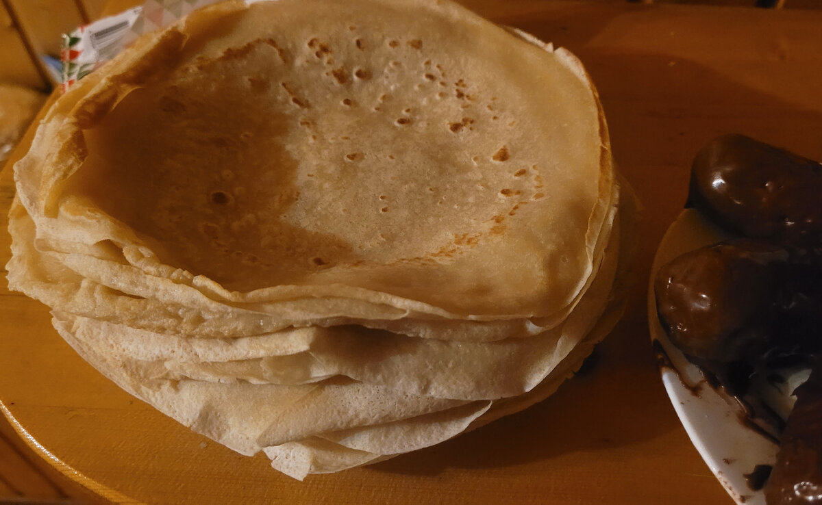 Блины Марко и мои пирожные "картошка"