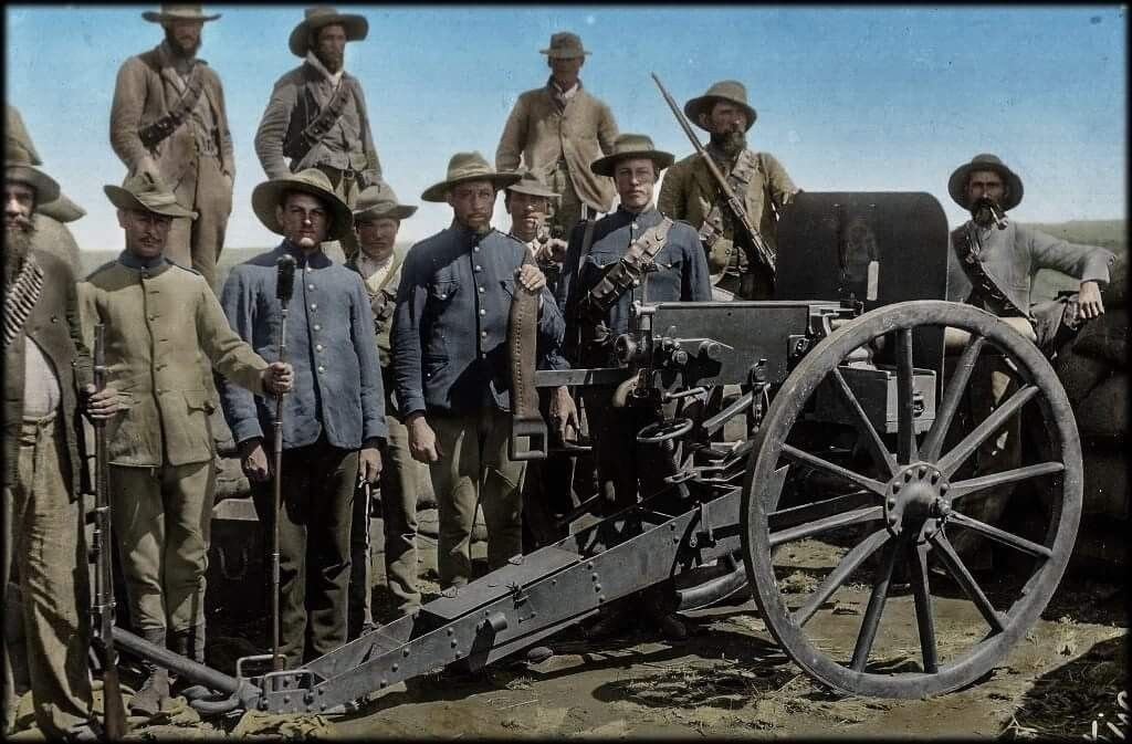 Буры и 37-мм Максим