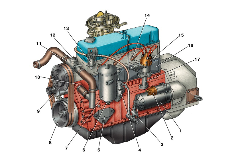 Карбюратор Волга, Газель дв. ЗМЗ-402 К151С-1107010