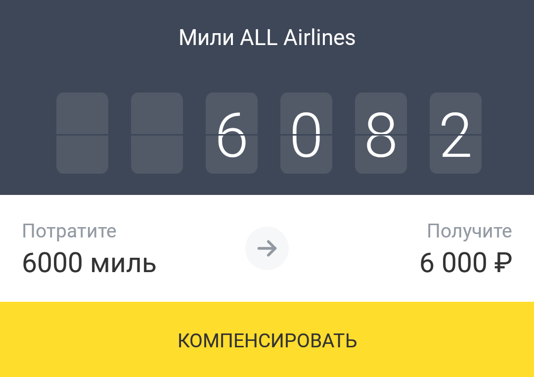 Карта милей тинькофф