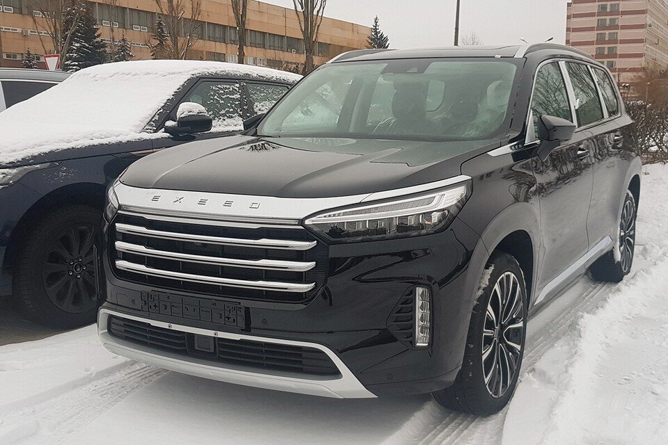     Китайский автомобиль Exeed VX. Фото: «Атлант-М»