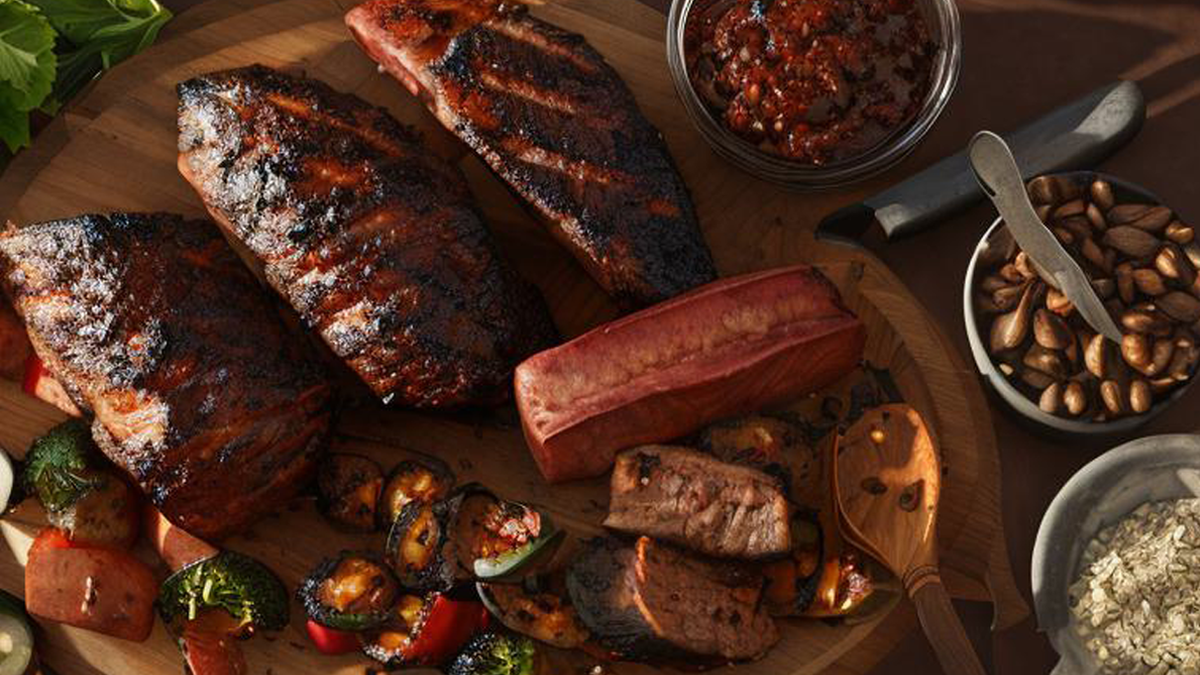 Готовый шашлык фото.