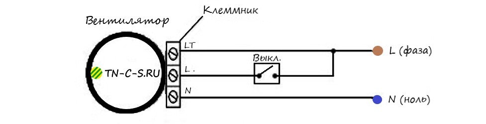 6406 микросхема схема подключения вентилятора