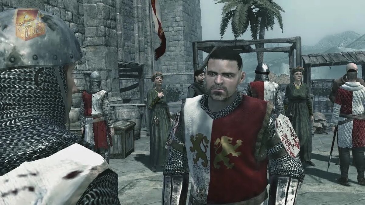 Вильям возле крепости Акры