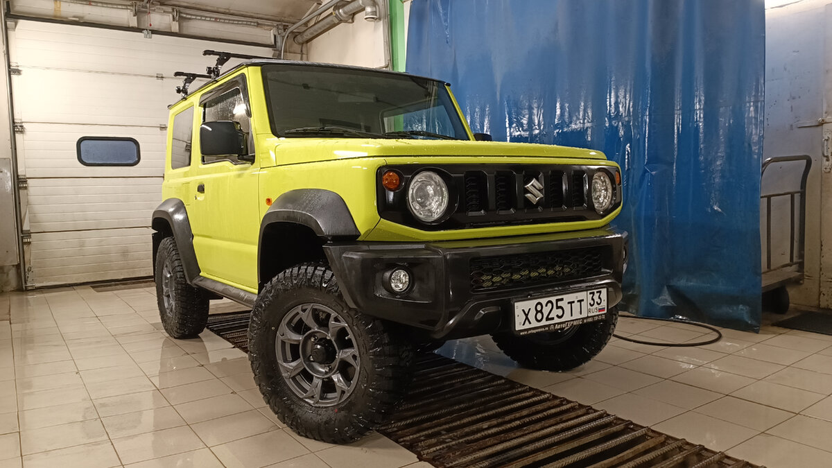 Лифт подвески OME и 235/75-15 на Suzuki Jimny 2022 | Территория УАЗа -  тюнинг, гонки, путешествия | Дзен