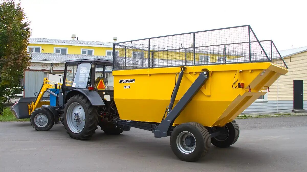 Фото: pkyar.ru Новая модель герметичного полуприцепа ПГС-10 от ПК Ярославич