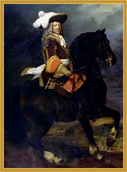 Луи-Жозеф де Бурбон, герцог Вандомский, маршал Франции. Художник Хендрик Схеффер.
