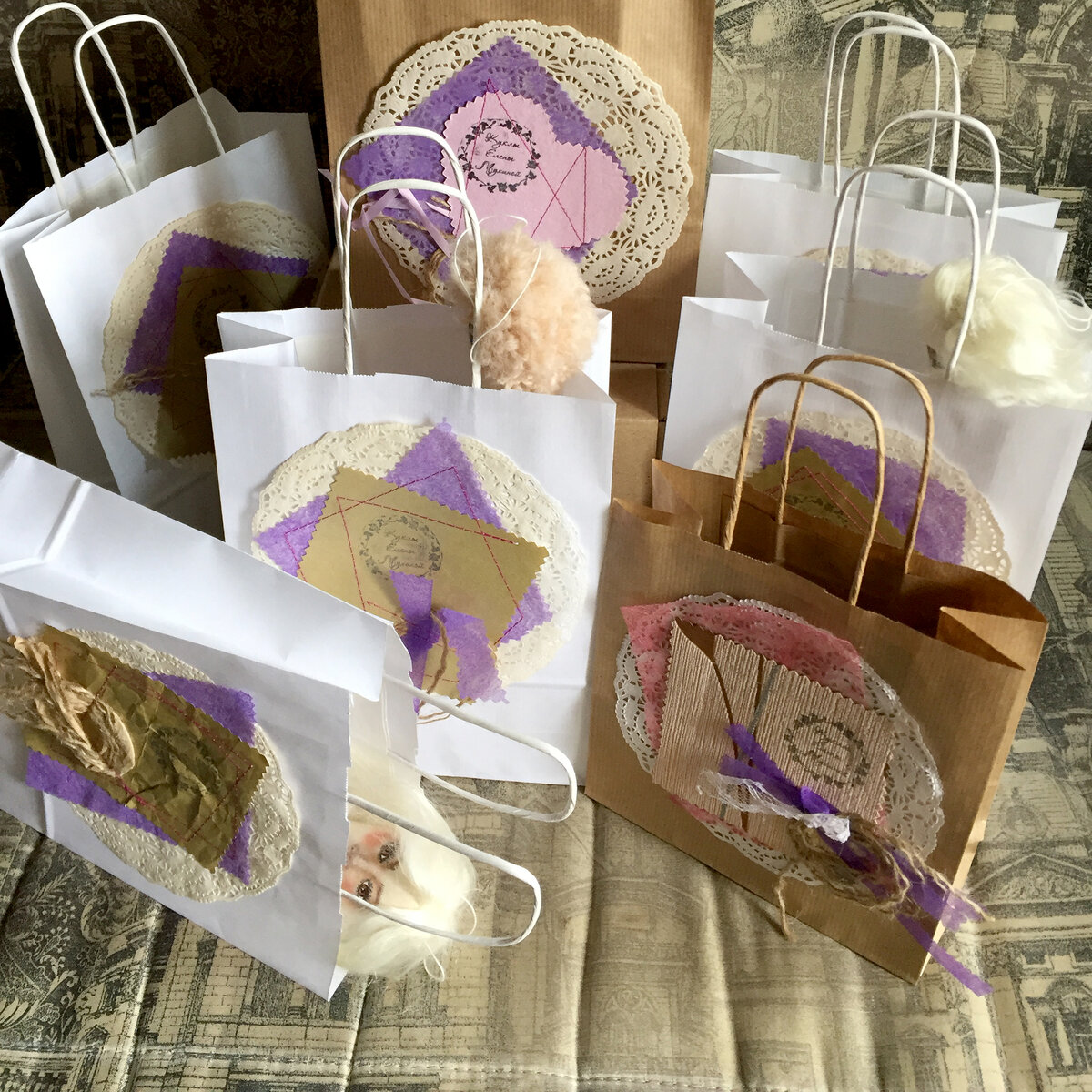 крафт пакеты