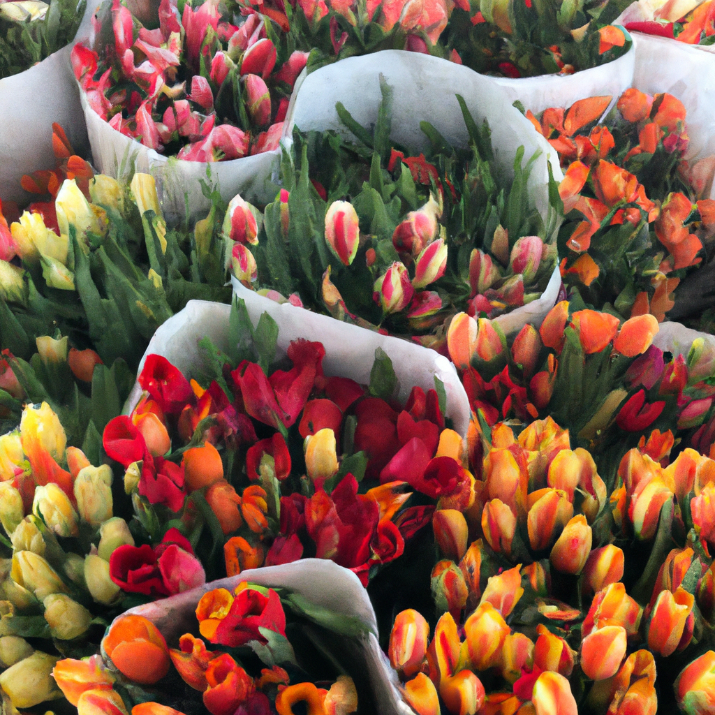 Многообразие тюльпанов.