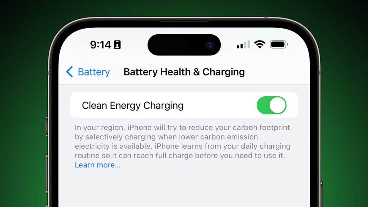    Не все знают, но экологически чистая зарядка в Айфоне отключается