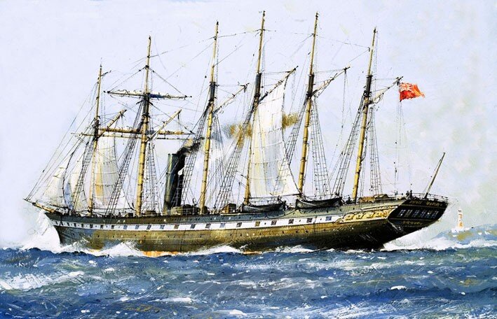 Пароход "грейт британ"