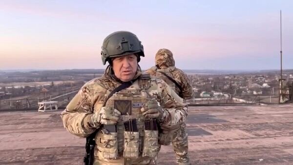 Кадр видео обращения Евгения Пригожина. Архивное фото