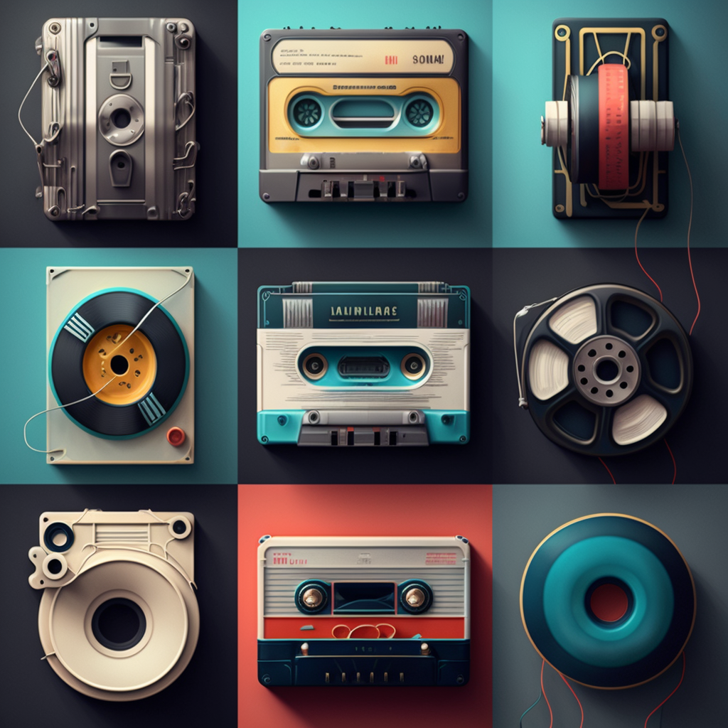 Футуристический коллаж