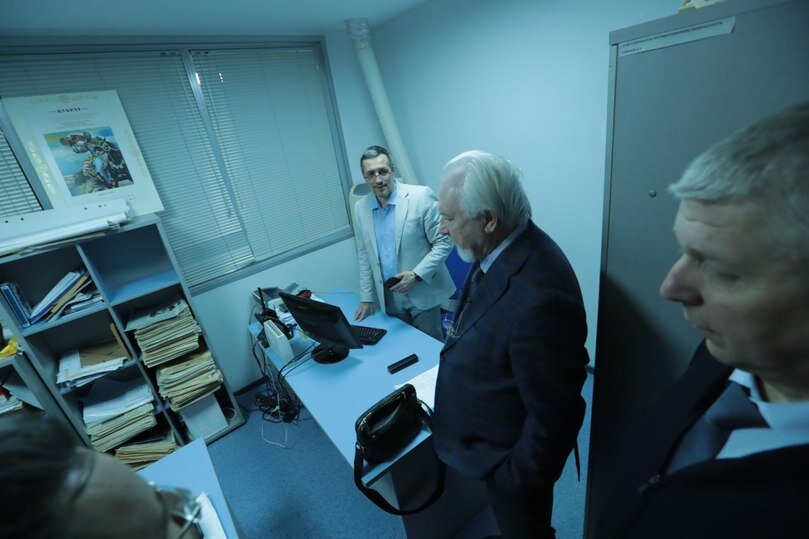     Павел Гусев в редакции "МК-Поволжь", фото Рамиля Гали