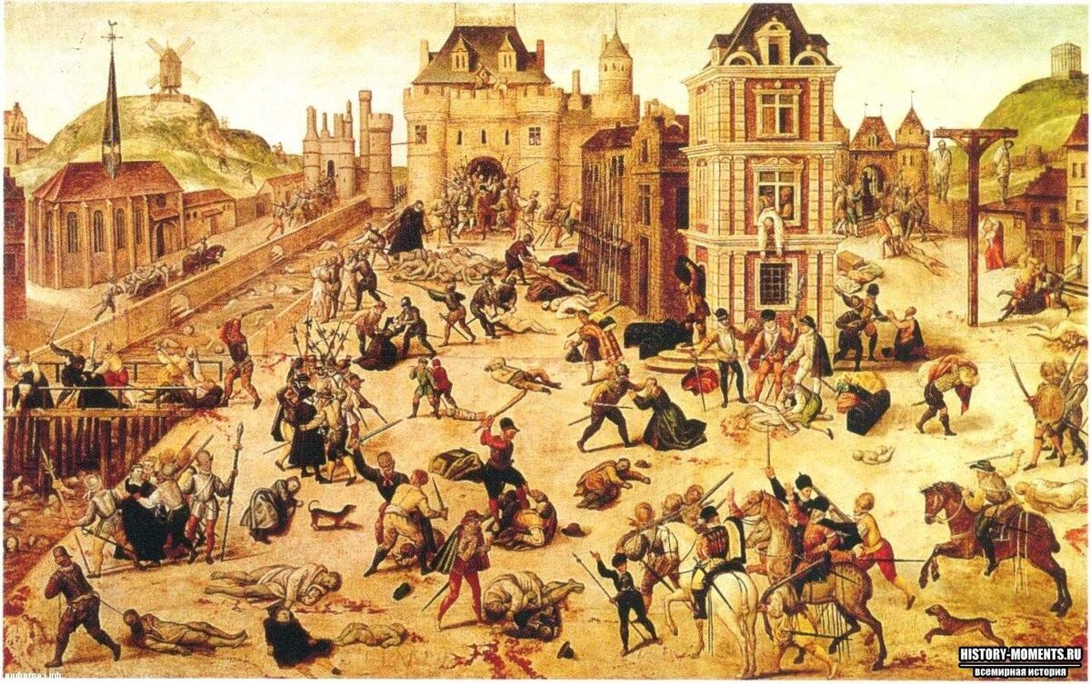      Варфоломеевская ночь. Изображение из открытого истоника