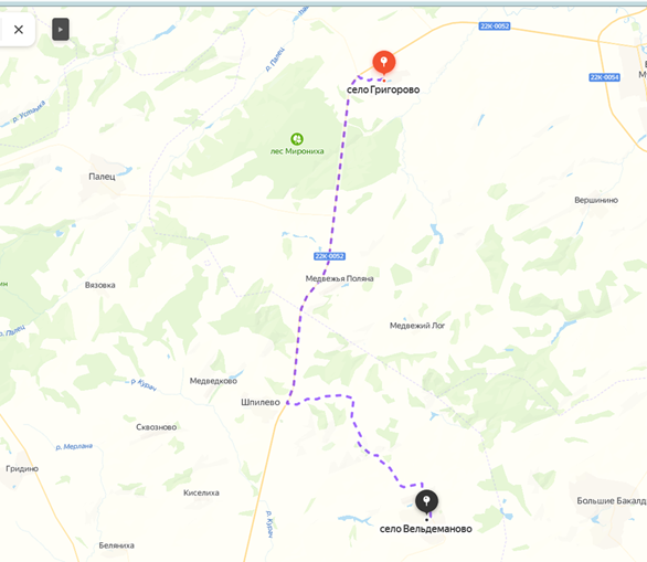 Никон родился в Вельдеманово, Аввакум в Григорово