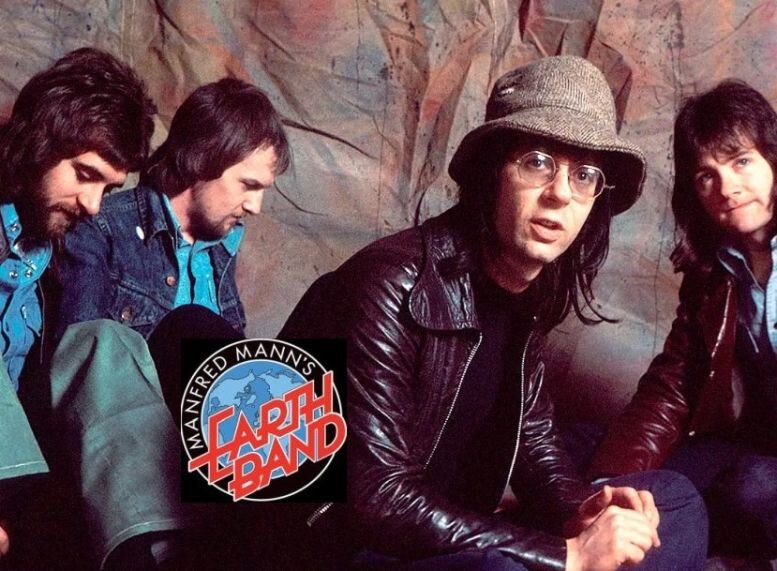 Manfred Mann’s Earth Band в свои лучшие прог-роковые годы. Слева направо: Мик Роджерс (гитара, вокал), Крис Слэйд (барабаны), Манфред Мэнн и Колин Паттенден (бас-гитара)
