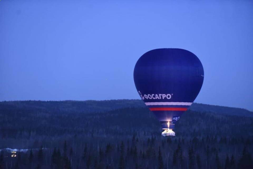     Специально для экспедиции был построен самый большой воздушный шар в России. Фото: ПАО "ФосАгро"