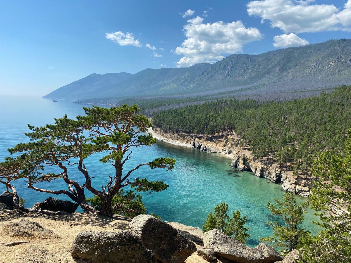 Озеро Байкал бухта Песчаная