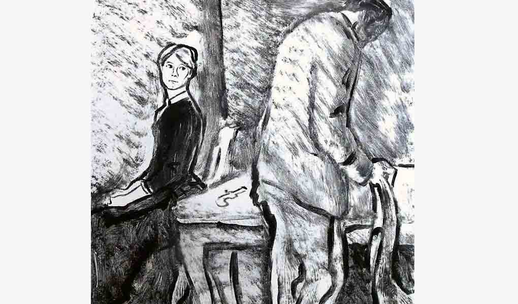 Иллюстрация к повести Достоевского "Кроткая"