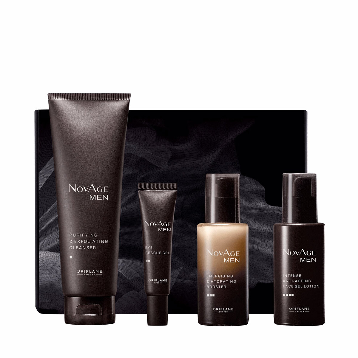 КОМПЛЕКСНЫЙ УХОД ДЛЯ МУЖСКОЙ КОЖИ NOVAGE MEN