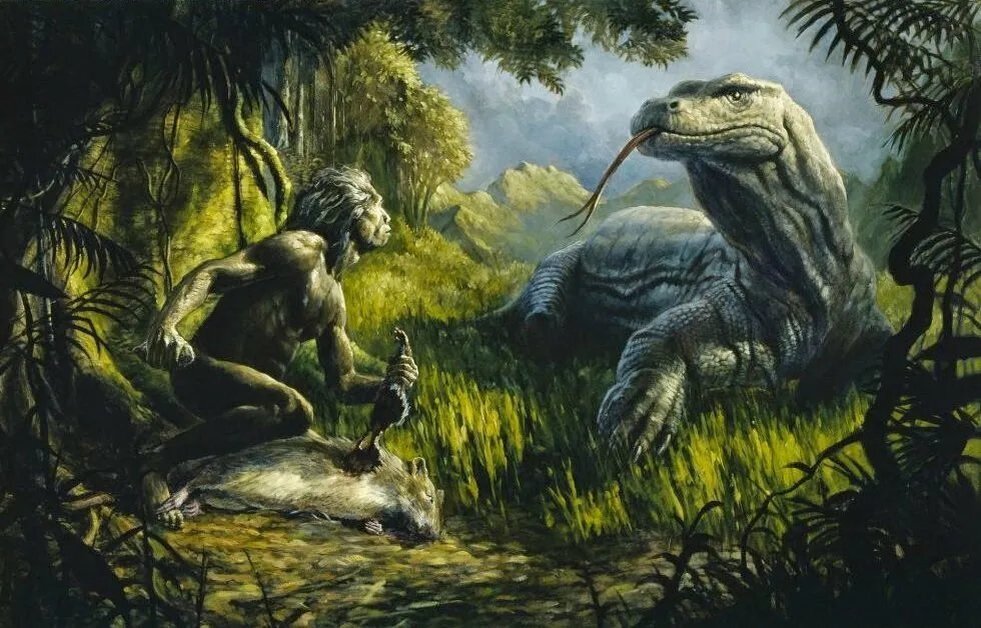 Человек: одна из главных причин вымирания мегалании