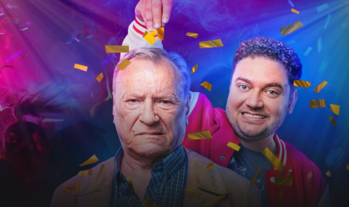 Фрагмент постера к сериалу «Друг на час», 2023, Россия.