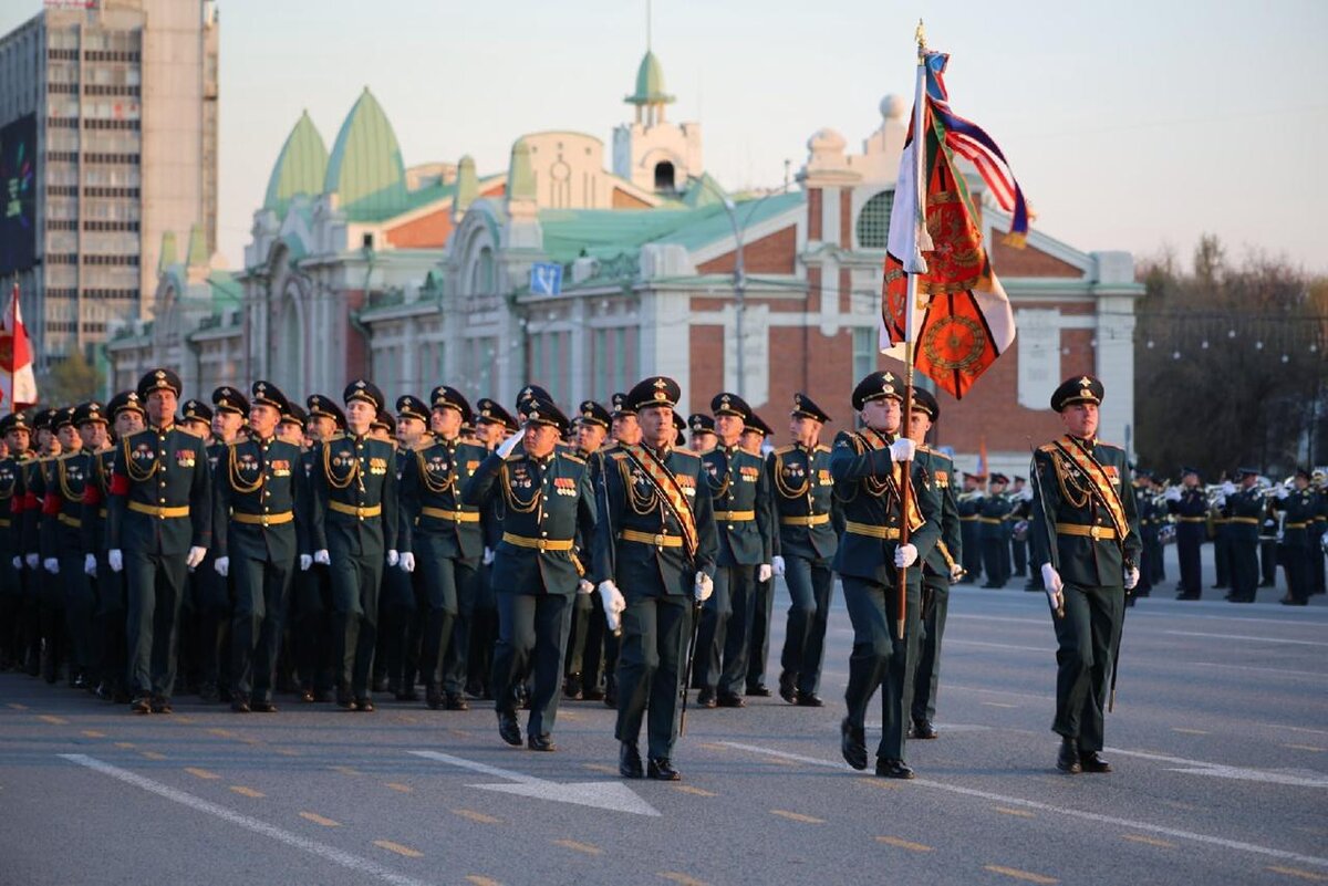 План 9 мая новосибирск