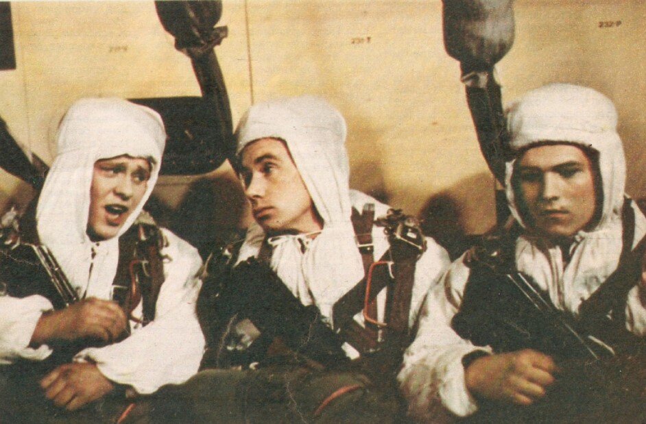 Фото со съёмок. В  центре — Александр Лабуш