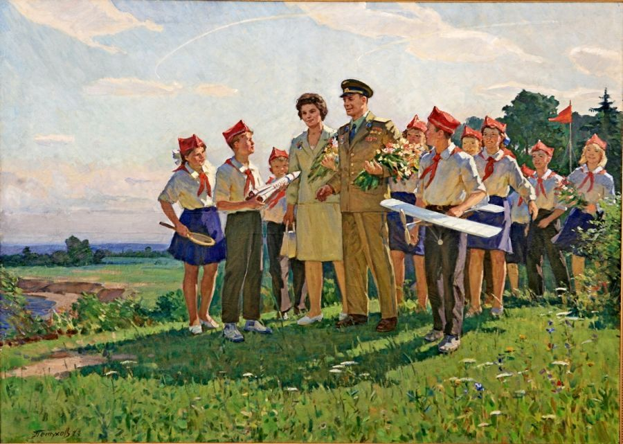 Соцреализм. Социалистический реализм художники-соцреалисты СССР. Петухов Василий Афанасьевич художник. Картина Соцреализм пионеры Гагарин. Соцреализм Герасимов