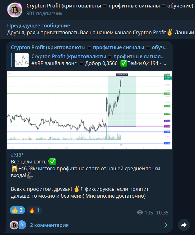 Отличный профит!