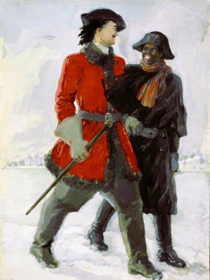 Арап петра читать. Петр 1 и арап Петра Великого. Пушкин арап Петра Великого иллюстрации. Роман Пушкина арап Петра Великого. Ганнибал арап Петра Великого.