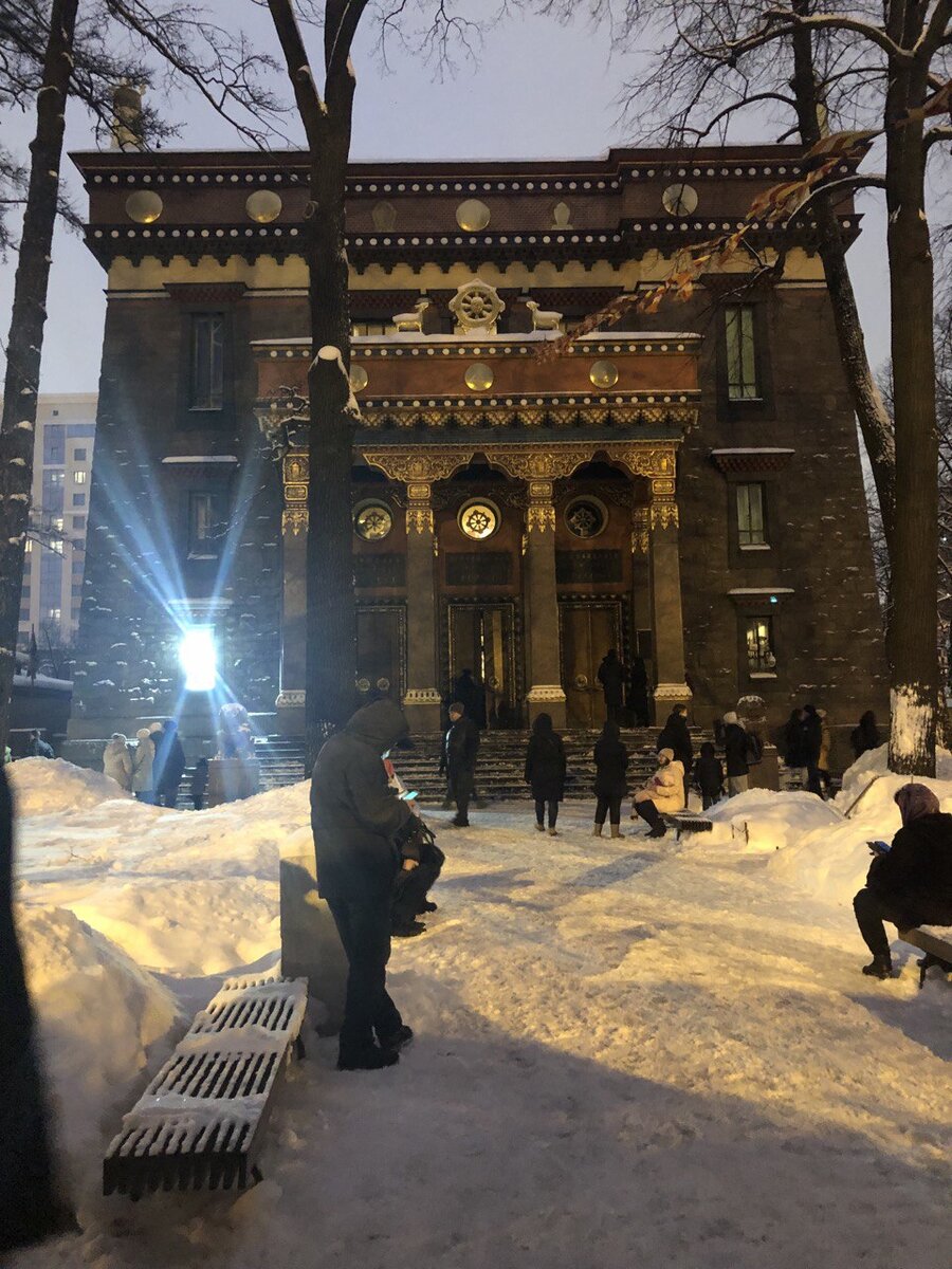 Дацан в Санкт-Петербурге.