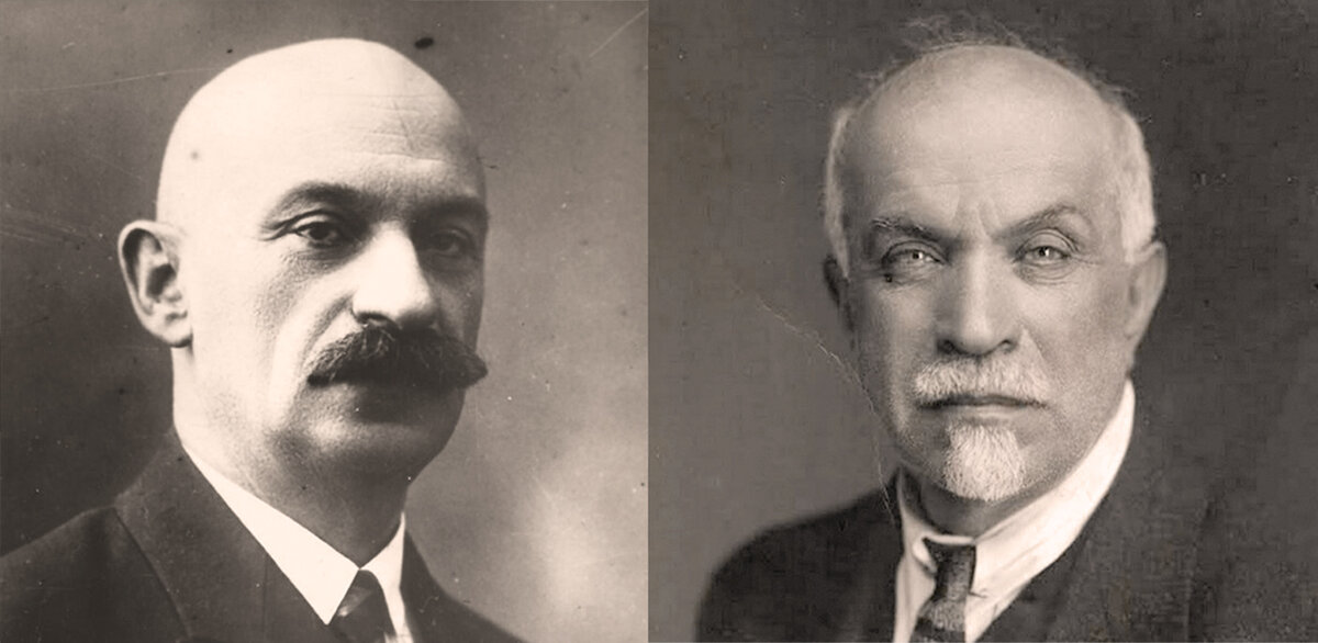 Николай (слева) и Владимир Богоразы.