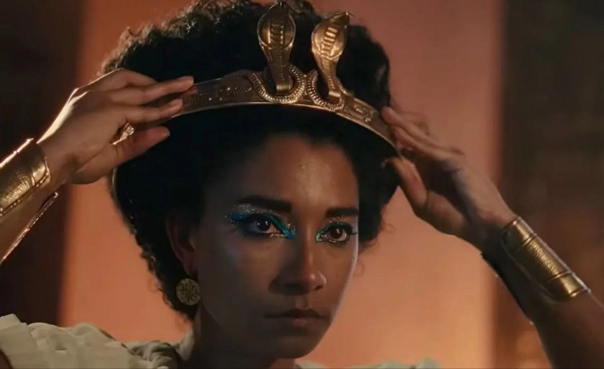 Кадр из к/ф "Царица Клеопатра"