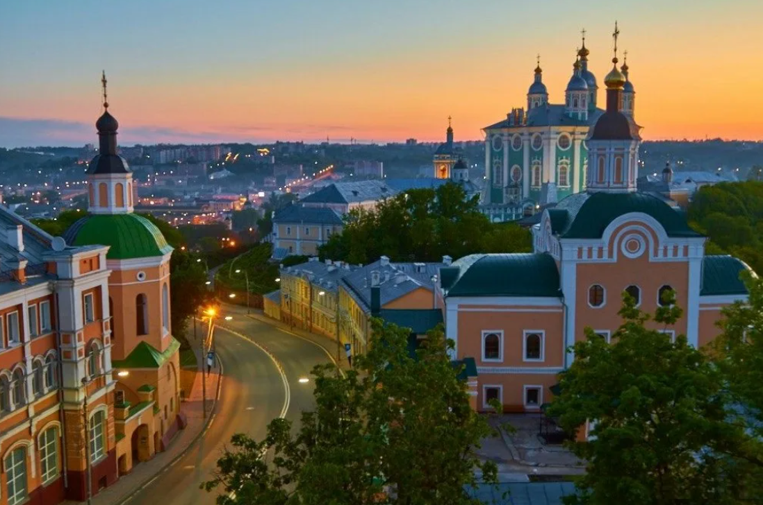 На фото: город Смоленск