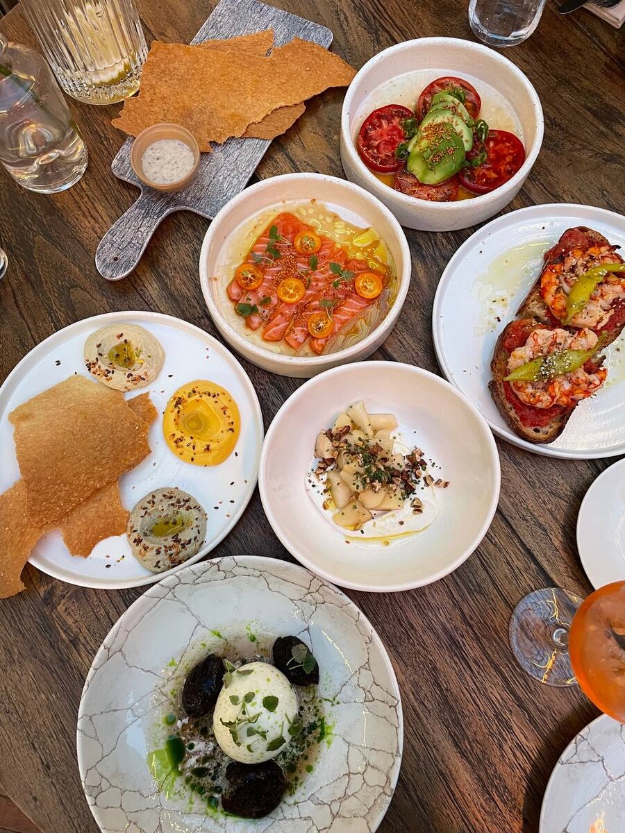 Блюда из нового весенне-летнего меню 