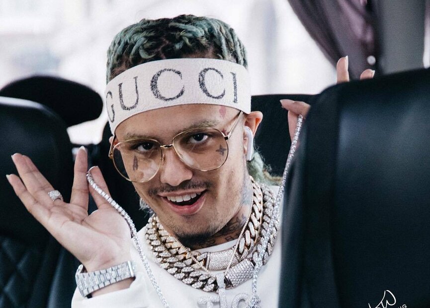 Популярный американский реп исполнитель Lil Pump