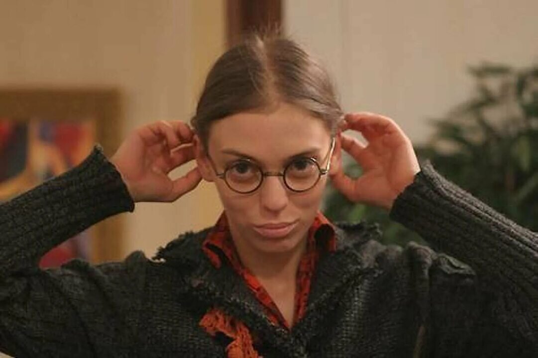 Пушкарёва в начале сериала. Фото с интернета.