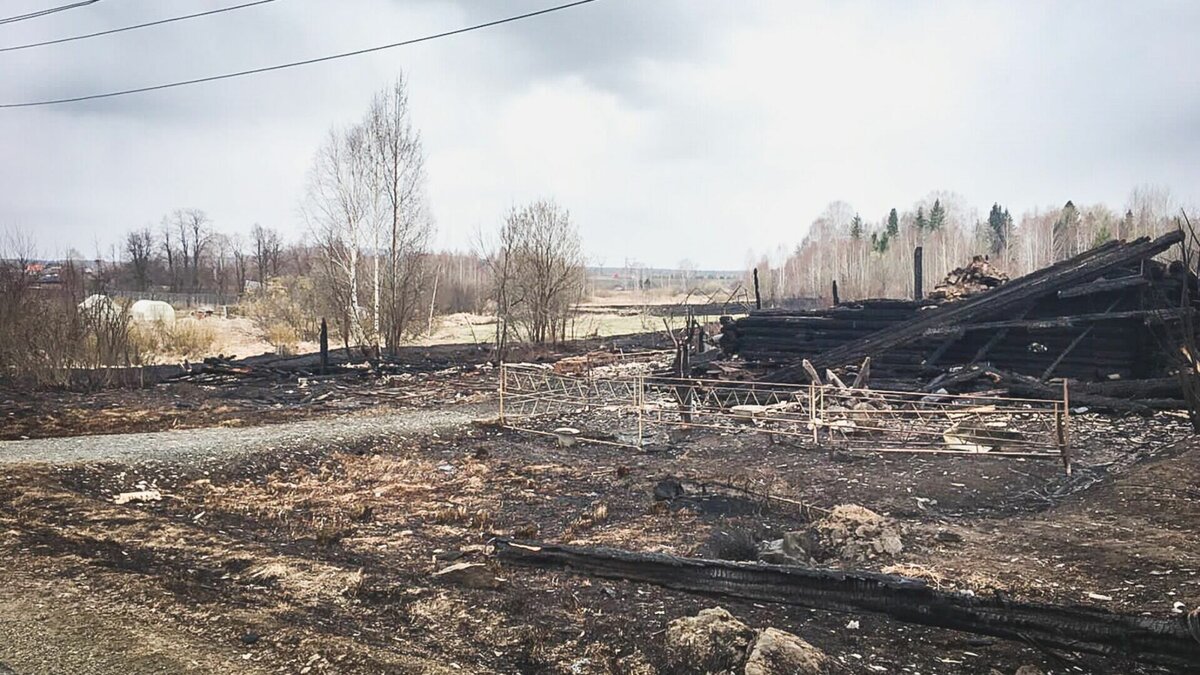     Местные жители ощущают запах гари, повсюду стоит смог.