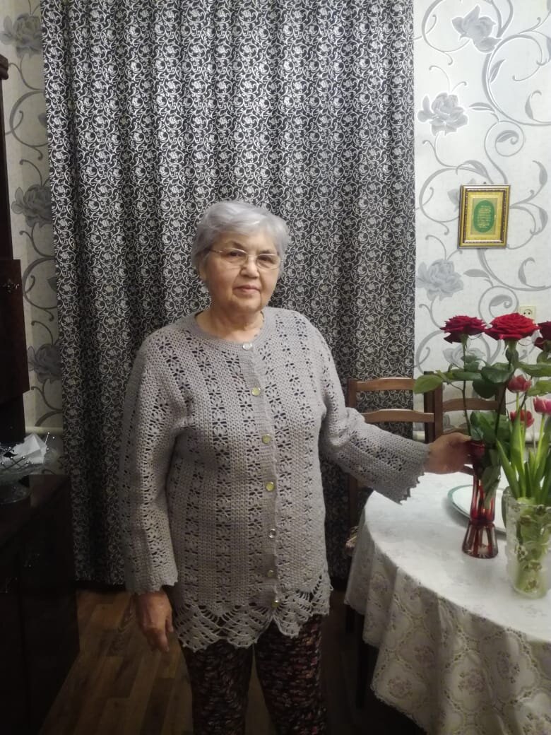 Жакет крючком. 