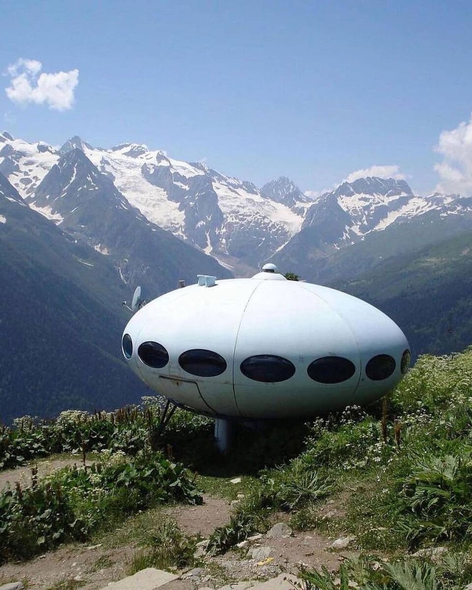 Futuro House – проект за авторством финского архитектора и дизайнера Матти  Сууронена (1968) | Наука. Искусство. Технологии. | Дзен