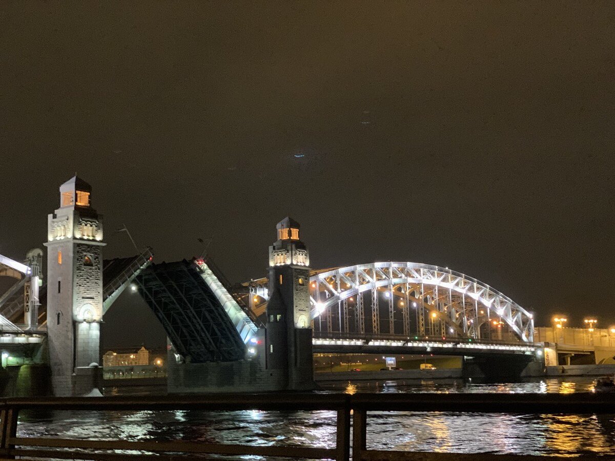 Разводные мосты Санкт-Петербурга. 10.21