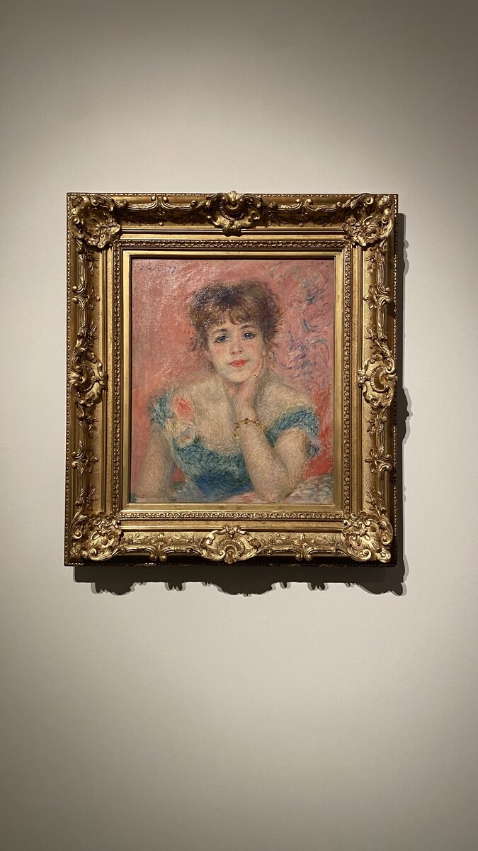 Пьер Огюст Ренуар «Портрет актрисы Жанны Самари»