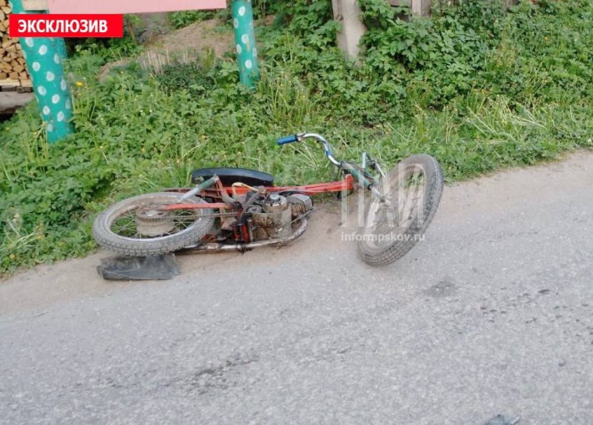    Ребенку, учинившему ДТП в Опочке, потребовалась госпитализация