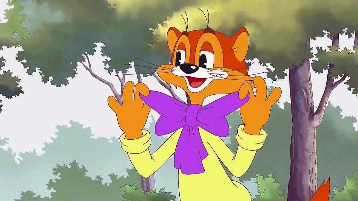 Кадр из мультфильма "День рождения Леопольда"