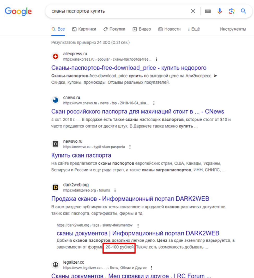 Купля-продажа скана паспортов -налаженный бизнес.