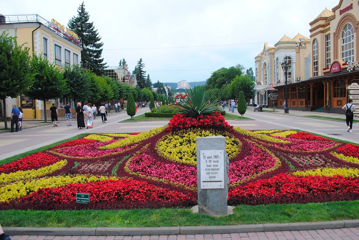 Начало Курортного бульвара