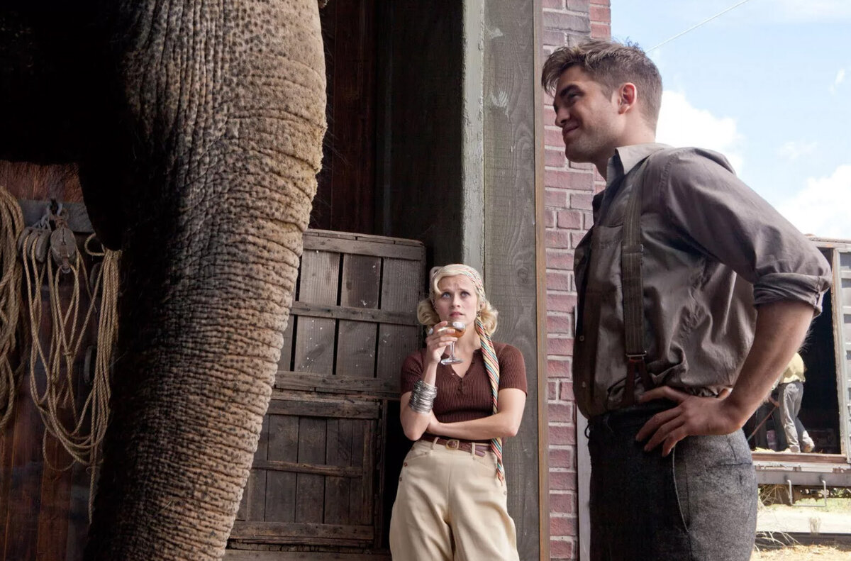 Воды слонам отзывы. Воды слонам! Water for Elephants, 2011. Риз Уизерспун воды слонам.