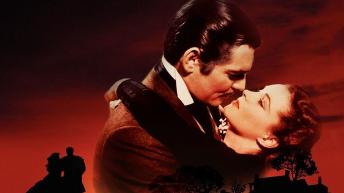 кадр из фильма "Унесенные ветром"